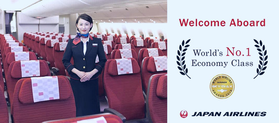 World's No.1 Economy Class — Japan Airlines | Blog | Travel Japan (Japan  National Tourism Organization)